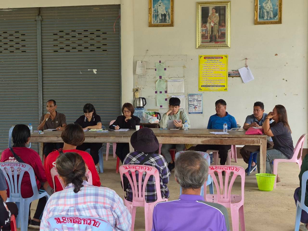 title - ประชุมเกษตรกรโครงการจัดที่ดินทำกินแปลงเกษตรเกื้อกูลทับปะตีโมเดล  ประจำเดือน กันยายน 2569